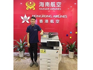 深圳打印机租赁厂家，选择东浩诚是海南航空正确的选择